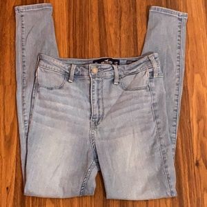 High-rise Hollister jeggings
